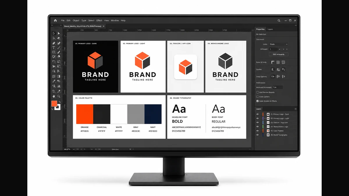 Logo bronbestand + huisstijl basis